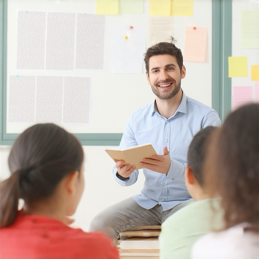 掌握模特英語的學員與外籍老師進行一對一的口說課程，教室內氛圍輕鬆自信，強調互動與實踐，提升英語溝通能力，打造流利口說技巧。