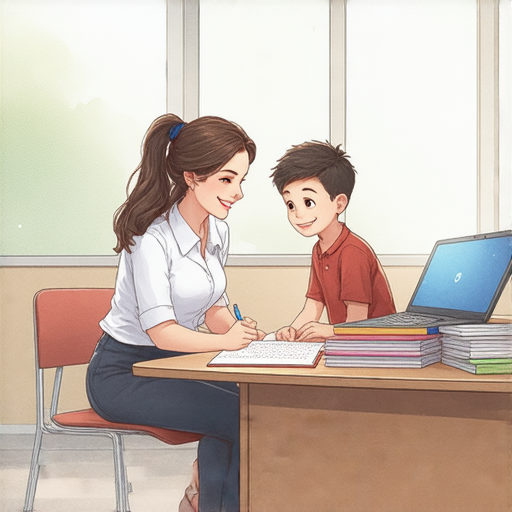 探索外籍英文教師一對一教學的魅力，提升英語能力的秘訣，圖片展示了教師與學生互動的情境，營造輕鬆有趣的學習氛圍，強調個性化教學的重要性。