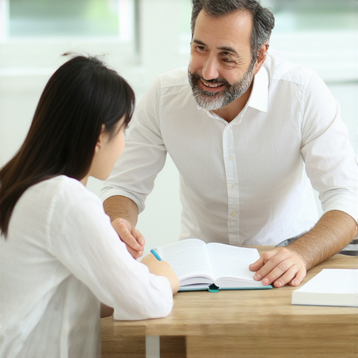 專屬外籍英文教師在一對一教學中指導學生，幫助提升職場英語能力，利用有效的學習方法助力職場成功，探索個性化學習的秘訣。