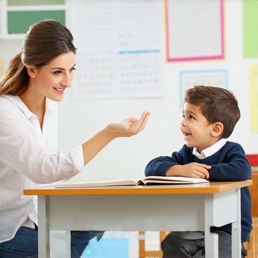 外籍老師與學生一對一互動學習英文的場景，學生專注聆聽，老師友善指導。探索全新英文學習之旅，開啟流利之路的最佳選擇，立即預約外籍老師。