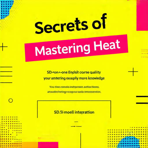 外籍英文一對一課程招生廣告，強調掌握熱量的秘密，吸引學員探索更多知識，背景色彩鮮明，字體清晰且易讀。