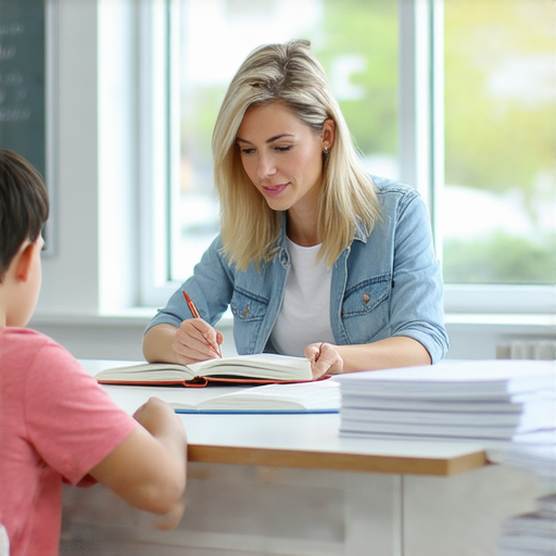 餘震英文學習一對一外籍老師授課場景，學生專注學習，提升語言能力，強調個性化教學與互動，營造輕鬆學習氛圍，促進全面語言提升。