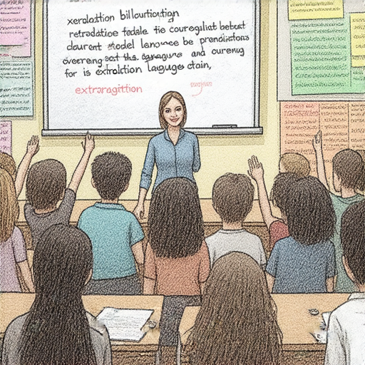 逃犯條例修訂引發熱議的圖片，展示了外籍老師教學的場景，學生積極參與討論，學習如何用英文表達相關議題，強調語言學習的重要性和當前社會事件的聯繫。