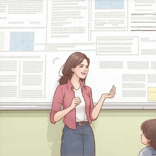 提升英語聽說能力的圖片，展示一位外籍老師與學生進行一對一專業教學的場景，強調互動學習及語言提升的效果。