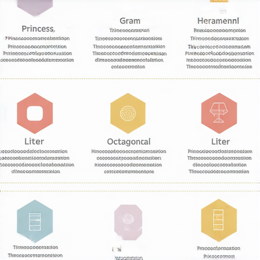 探索英語中公主、公克、公升及其他八角與六的用法與意義的圖片，展示各種單位符號及其解釋，幫助理解這些量測單位在日常生活中的應用與重要性。